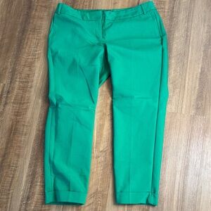 Express Green capri/ankle Trousers